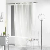 Tenda con occhielli Lissea, in poliestere, Beige (Naturel), 240 x 140 x 240 cm - Douceur D'intérieur