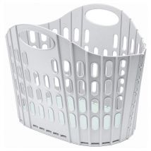 518163 Portabiancheria pieghevole, Grigio, 38 litri - Addis