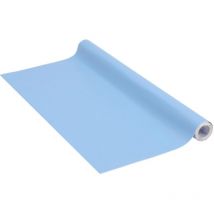 Pellicola adesiva, Azzurro Blu caraibico Blu cielo, 45cm x 3m, Spessore 160μ, Pellicola autoadesiva per mobili o cucina, carta da parati, pvc senza