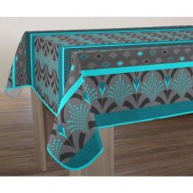 Le linge de Jules Tovaglia Antimacchia Phenix Turchese - Rettangolare 150 x 200 cm