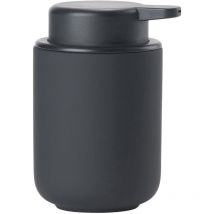 Ume, Dispenser per Sapone Liquido, in gres con Rivestimento Soft Touch, Colore Nero - Zone Denmark