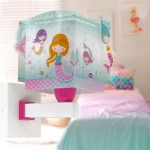 Lampada applique da parete per bambini Mermaids Sirene - Dalber