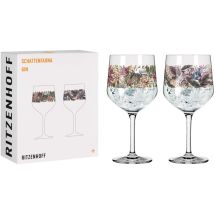 Ritzenhoff Schattenfauna 1 Set Di Bicchieri, 700 Milliliters, Glass, Multicolore