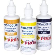 Colorante universale color, rosso. 40 ml. - Proa