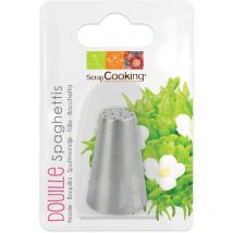 1808 Bussola Spaghetti Acciaio Inox Argento 14 x 10,8 x 3,2 cm - Scrapcooking