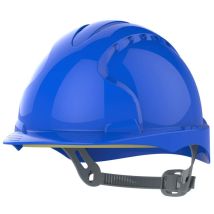 Click Safety Footwear - Jsp Evo 2 Safety Helmet With Slip Ratchet Adjustment Harness En 397 Industrial Hard Hat For Building, Construction And Work 