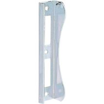 Alberts - 215361 Battuta Per Cancelli Con Serratura Da Infilare, Per Telai Di Circa 37 Mm Di Spessore, Zincato, Passivato A Spessore, 37 X 181 Mm