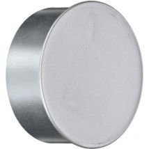 Firefix - A150/K fal - Capsula per Tubo da Stufa, 120 mm, Coperchio per Rivestimento da Parete, Accessori per Canna fumaria, in lamiera di Acciaio di