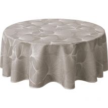Tovaglia antimacchia rotonda Biloba 160 cm - Le Linge De Jules