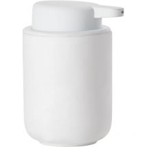 Ume, dispenser per sapone liquido, in gres con rivestimento Soft Touch, colore bianco - Zone Denmark