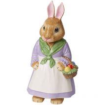 Villeroy & Boch Bunny Tales Statuetta Grande Mamma Emma, Porcellana, Multicolore