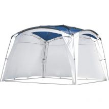 0102057N - Parete laterale per gazebo Medusa, Poliestere, 300 x 178 cm - Brunner