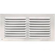 Amig - Griglia Rettangolare in Alluminio con Zanzariera Griglie di Ventilazione per Uscita d'Aria Ideale per Soffitto di Cucina e Bagno Misure 100 x