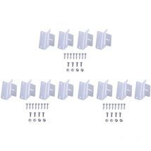 Supporto per pannello solare, staffa di montaggio in alluminio, angolo a z, pannello solare da parete (3 pezzi)