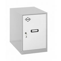 Simonrack - Armadietti Spogliatoio Metallico 475x300x500 Grigio/Bianco, Metallo