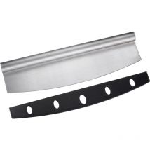 Westmark Lama tagliapizza Easy – lama per pizza, ideale per tagliare senza fatica la pizza o la tarte flambée – acciaio inox, PP