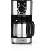 Fresh-aroma-switch caffettiera a filtro - Thermo con brocca thermos da 1 l per un caffè di lunga durata elegante rotella di comando per un