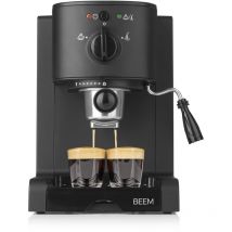 BEEM ESPRESSO PERFECT Macchina per caffè espresso – 20 bar per polvere da espresso, cialde e capsule ugello per schiuma di latte per le specialità