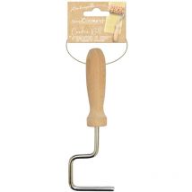 Scrap cooking - Manico per mini rotolo di legno - Utensile Stampo Decorazione Biscotti, Sabbiati, Biscotti - 5300