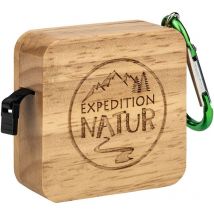 Expedition Natur - Metro a nastro con moschettone, flessibile, con stop & go, misura del nastro tascabile autoavvolgente per bambini, suddivisione su