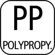 APS Basket rotondo "Profi Line", cestino/pane nero in vimini, cestino in polipropilene, diametro Ø 16 cm, altezza 8 cm