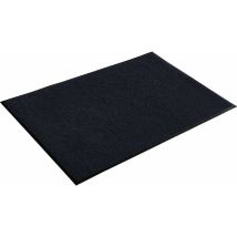 Wash+dry - Tappeto Raven Black 50x75, Nero