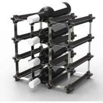 Nook - Portabottiglie Impilabile 9 Piccolo kit - Portabottiglie Flessibile Espandibile - Portabottiglie Impilabile - Portabottiglie Modulari per