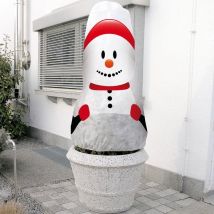 Noor - Pflanzenwinterschutz Vlieshaube Schneemann 130 x 160 cm
