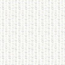 Noordwand - Papier peint Mondo baby Small Harts Blanc et gris