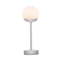 NORAI SLIM 30 cm Lampe de table avec batterie rechargeable. Lumière LED chaud. Fabriquée en Espagne