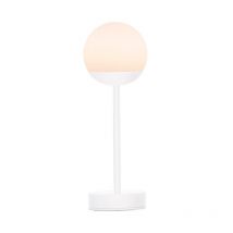 NORAI SLIM 30 cm Lampe de table avec batterie rechargeable. Lumière LED chaud. Fabriquée en Espagne