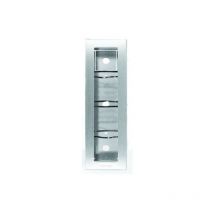 Noralsy - MPI04 Boîtier inox - 4 Modules encastrables