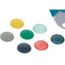 Noralsy Set of 8 color stickers for badge Campikey