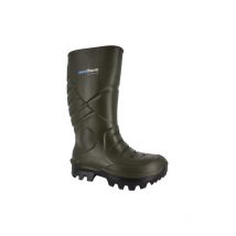 NORATHERM S5 Bota de Agua de Seguridad Térmica para Agricultura, Verde, Talla 45