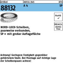 Unterlegscheibe r 88132 geklebt nl 4 sp ss a 4