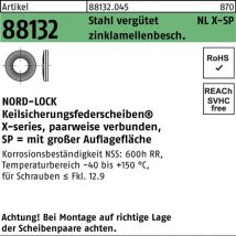 X-series Scheiben NLX10sp(10,5 x 21,0x 2,95)flZnnc flZn s 200 Stk - Nord-lock