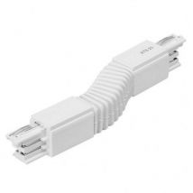 Molto Luce - Nordic Aluminium global Trac XTS24-3 - Global flex-connector whitepour Rail Alu - white