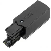 Molto Luce - Nordic Aluminium XTS12-2 Straight end power supply for 3-light rail black