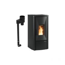 La Nordica Extraflame - Poêle à granulés débrayable étanche - extraflame Lina Top 7 kW avec kit coax