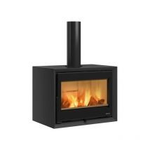 La Nordica Extraflame - 7115000-POELE a bois - dante - noir nordica - dantenoir