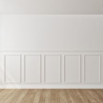 Nordlinger Pro Zierleistenset Dekor 1 - 330 Bis 400cm - Wandleiste Aus 100% Fsc-holz Für Den Unterbau