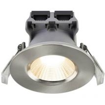 Spot encastré FREMONT, Métal, Couleur Acier Brossé, LED Module, H.5.4, IP65 / NORDLUX Intérieur