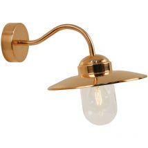 Nordlux - Applique murale luxembourg, Cuivre, Couleur Cuivre, E27, H.27, IP54 / Extérieur