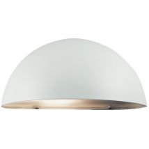 Nordlux - Applique murale scorpius, Métal, Couleur Blanc, E14, H.10, IP33 / Extérieur
