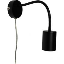 Nordlux - Applique murale explore, Métal, Couleur Noir, GU10, H.8, IP20 / Intérieur