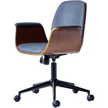 Nordlys - Chaise de Bureau Design Reglable en Bois