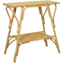 Nordlys - Console Table en Rotin Naturel
