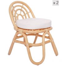 Nordlys - Lot de 2 Chaises pour Enfants