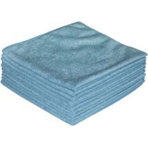 Tissu en microfibres economy bleu L400xl400env. mm textile