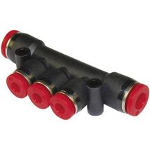 Imi Norgren Raccordo Multiplo C00d31006 Ø Tubo: 10 Mm, 10 Mm, 6 Mm, 6 Mm, 6 Mm 1 Pz.